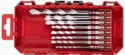 Foret Multi Matériaux-P01505<br />SET 8 FORETS MULTI MATERIAUX