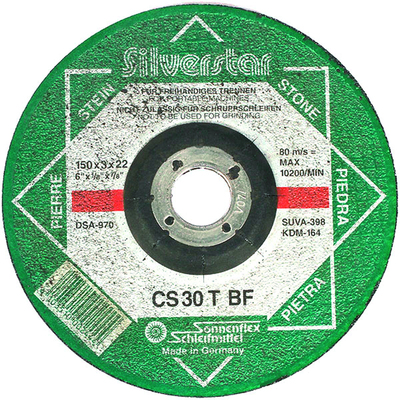 Disque à tronçonner matériaux pour meuleuses-P09580