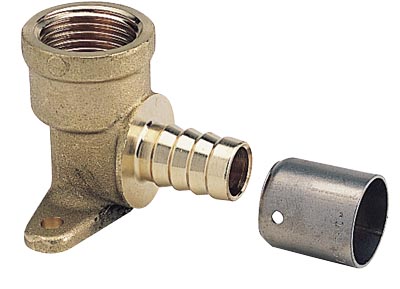 Coude avec embase F-P21423